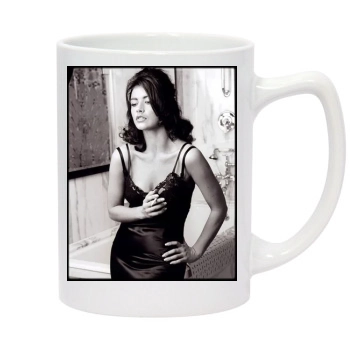 Catherine Zeta-Jones 14oz White Statesman Mug