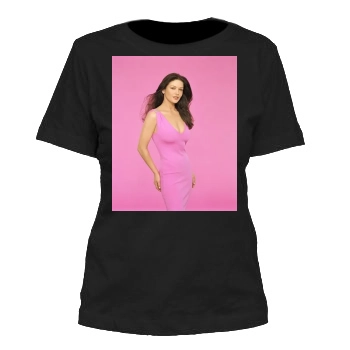 Catherine Zeta-Jones Women's Cut T-Shirt