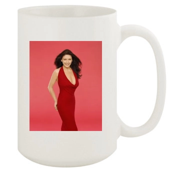 Catherine Zeta-Jones 15oz White Mug