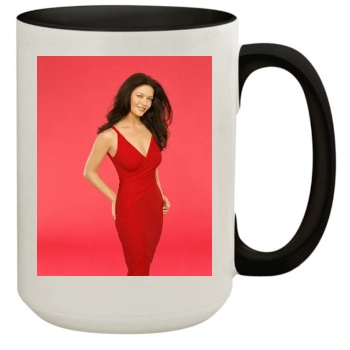 Catherine Zeta-Jones 15oz Colored Inner & Handle Mug