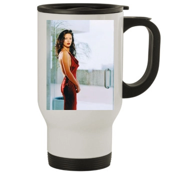 Catherine Zeta-Jones Stainless Steel Travel Mug