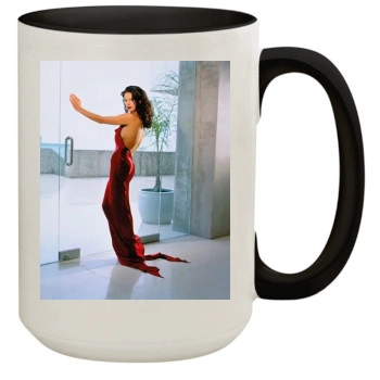 Catherine Zeta-Jones 15oz Colored Inner & Handle Mug