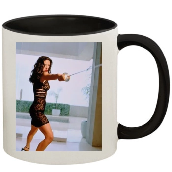 Catherine Zeta-Jones 11oz Colored Inner & Handle Mug