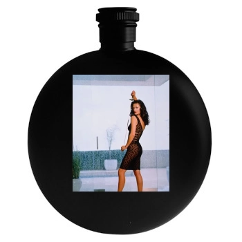 Catherine Zeta-Jones Round Flask