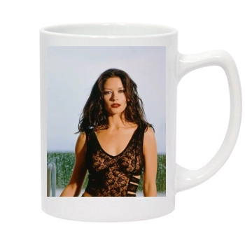 Catherine Zeta-Jones 14oz White Statesman Mug