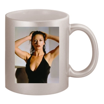 Catherine Zeta-Jones 11oz Metallic Silver Mug