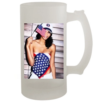 Chanel Iman 16oz Frosted Beer Stein