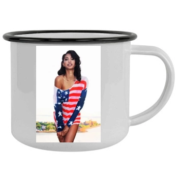 Chanel Iman Camping Mug