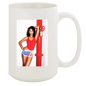 Chanel Iman 15oz White Mug