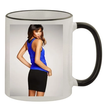 Chanel Iman 11oz Colored Rim & Handle Mug