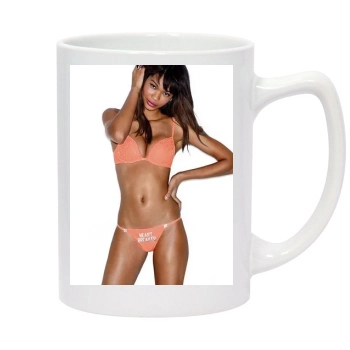 Chanel Iman 14oz White Statesman Mug