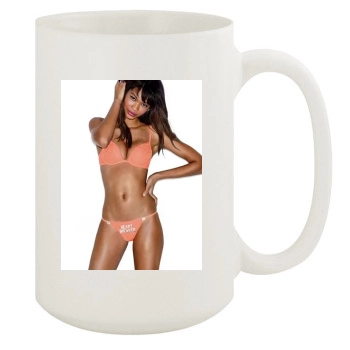 Chanel Iman 15oz White Mug