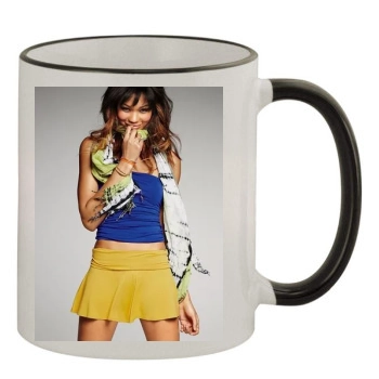 Chanel Iman 11oz Colored Rim & Handle Mug