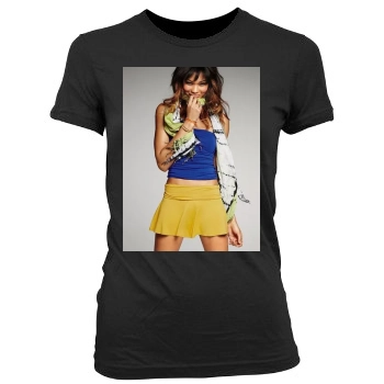 Chanel Iman Women's Junior Cut Crewneck T-Shirt