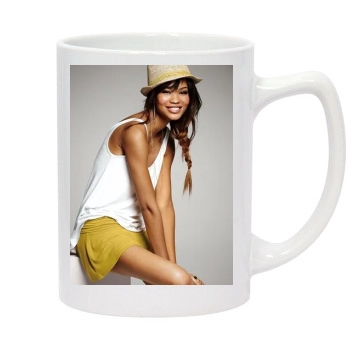 Chanel Iman 14oz White Statesman Mug