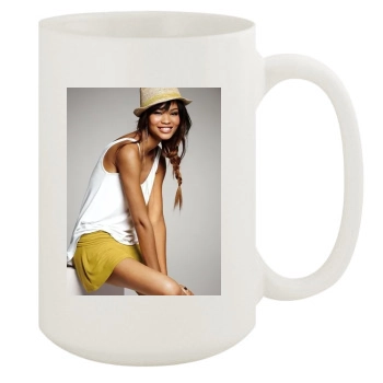 Chanel Iman 15oz White Mug