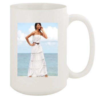 Chanel Iman 15oz White Mug