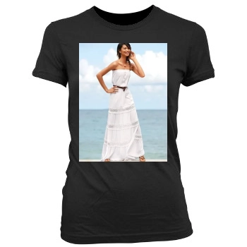 Chanel Iman Women's Junior Cut Crewneck T-Shirt