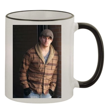 Channing Tatum 11oz Colored Rim & Handle Mug