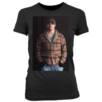 Channing Tatum Women's Junior Cut Crewneck T-Shirt