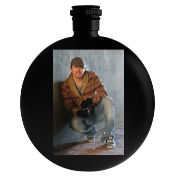Channing Tatum Round Flask