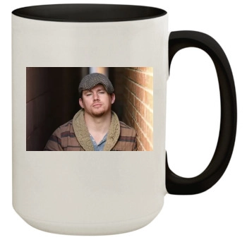 Channing Tatum 15oz Colored Inner & Handle Mug