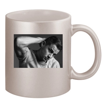 Channing Tatum 11oz Metallic Silver Mug