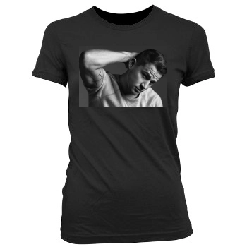 Channing Tatum Women's Junior Cut Crewneck T-Shirt