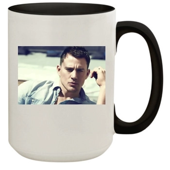 Channing Tatum 15oz Colored Inner & Handle Mug