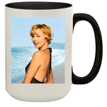 Charlize Theron 15oz Colored Inner & Handle Mug