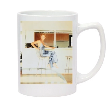 Charlize Theron 14oz White Statesman Mug