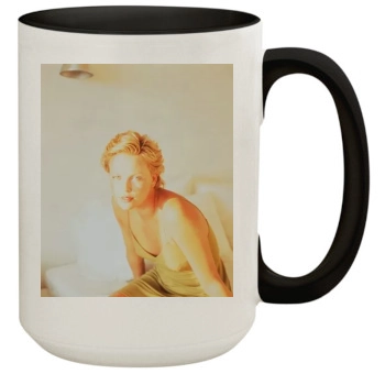 Charlize Theron 15oz Colored Inner & Handle Mug