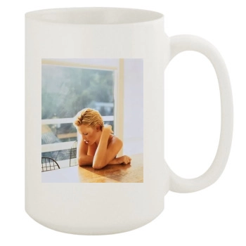 Charlize Theron 15oz White Mug