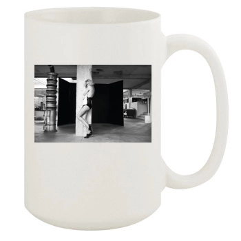 Charlize Theron 15oz White Mug