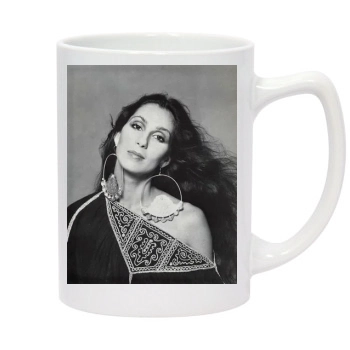 Cher 14oz White Statesman Mug