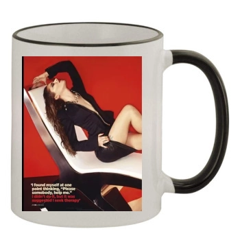 Cheryl Cole 11oz Colored Rim & Handle Mug