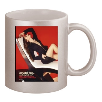 Cheryl Cole 11oz Metallic Silver Mug