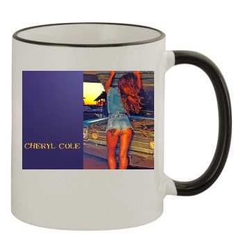 Cheryl Cole 11oz Colored Rim & Handle Mug