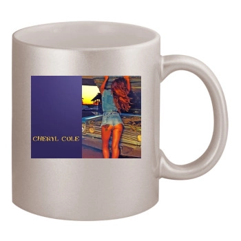 Cheryl Cole 11oz Metallic Silver Mug