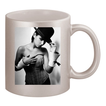 Cheryl Tweedy 11oz Metallic Silver Mug