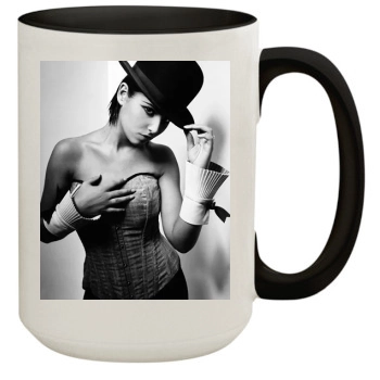 Cheryl Tweedy 15oz Colored Inner & Handle Mug