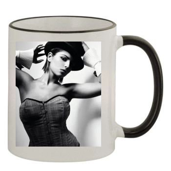 Cheryl Tweedy 11oz Colored Rim & Handle Mug