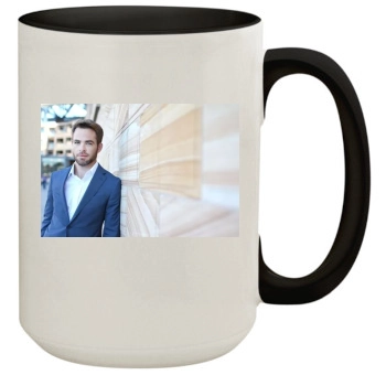 Chris Pine 15oz Colored Inner & Handle Mug