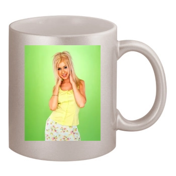 Christina Aguilera 11oz Metallic Silver Mug