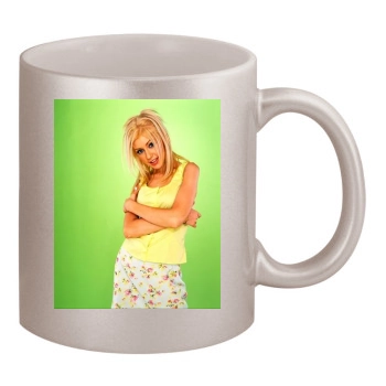 Christina Aguilera 11oz Metallic Silver Mug