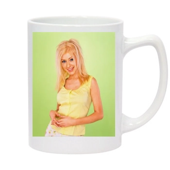 Christina Aguilera 14oz White Statesman Mug