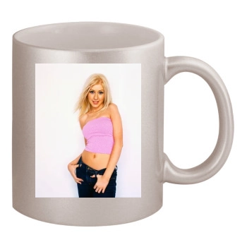 Christina Aguilera 11oz Metallic Silver Mug