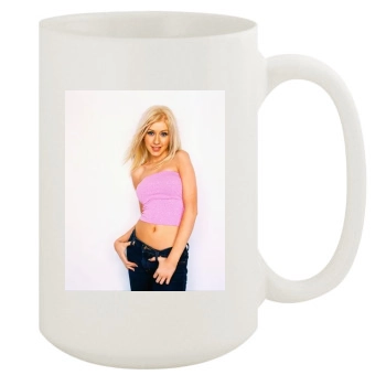 Christina Aguilera 15oz White Mug