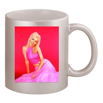 Christina Aguilera 11oz Metallic Silver Mug