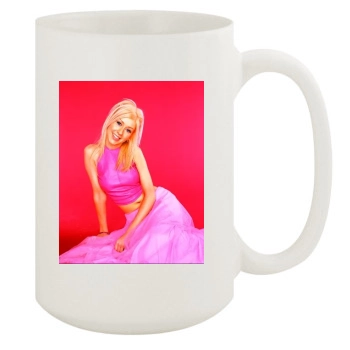 Christina Aguilera 15oz White Mug